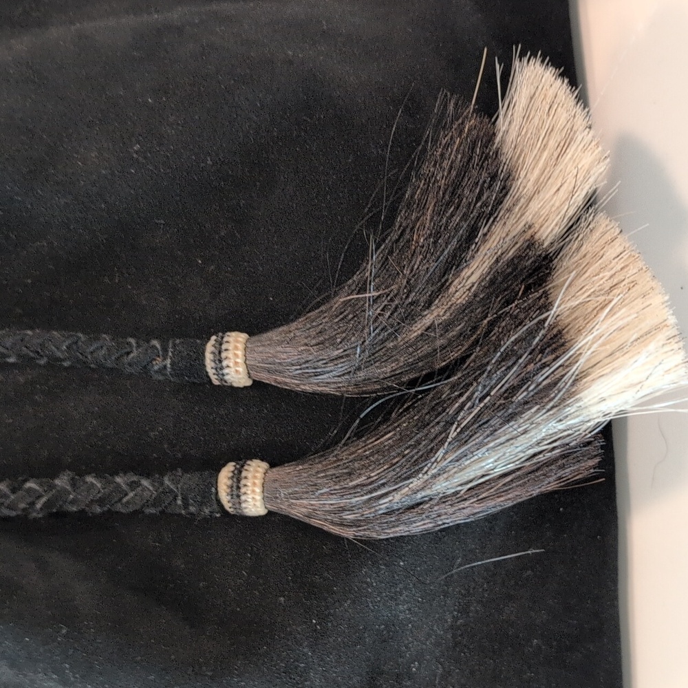 Loeffler Randall suede horsehair Tassel Tote - Picture 2 of 4